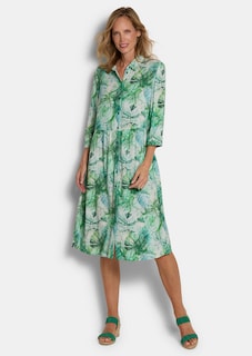 Hemdblusenkleid in Midi-Länge thumbnail 2