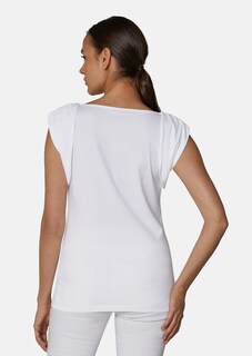 Ärmelloses Shirt mit U-Boot-Ausschnitt thumbnail 3
