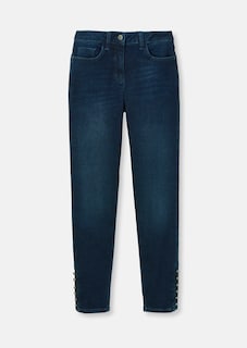 Stretch-Jeans mit Strass-Besatz thumbnail 1