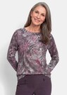 Sweatshirt in Metallic-Optik thumbnail 1