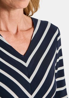 Robe en jersey, style marin thumbnail 5