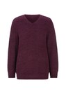 Tricot pullover met naadloze V-hals thumbnail 6
