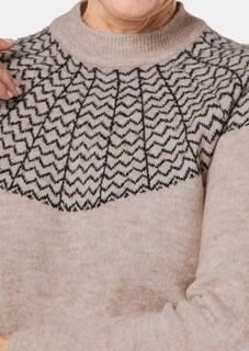 Pullover in moderner Norwegeroptik thumbnail 5
