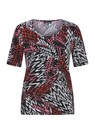 Shirt van viscose met een abstract bontmotief thumbnail 6
