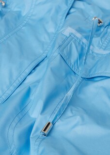 Veste longue légère à capuche thumbnail 4