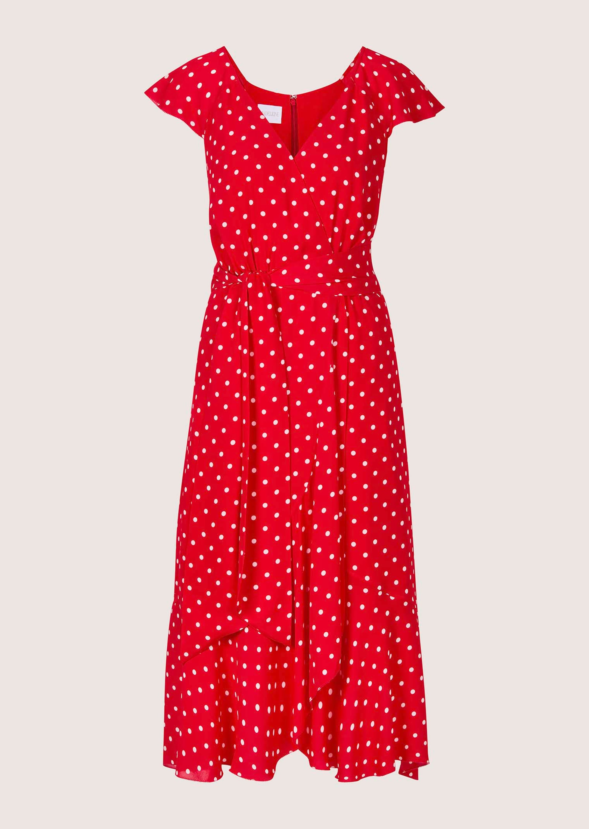 Robe à pois effet portefeuille