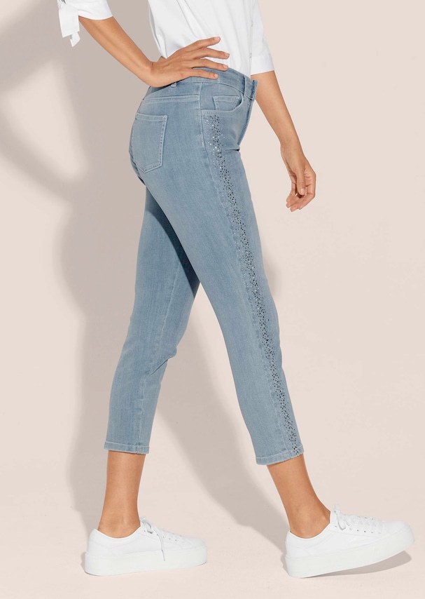 Jeans mit Steinchen 3