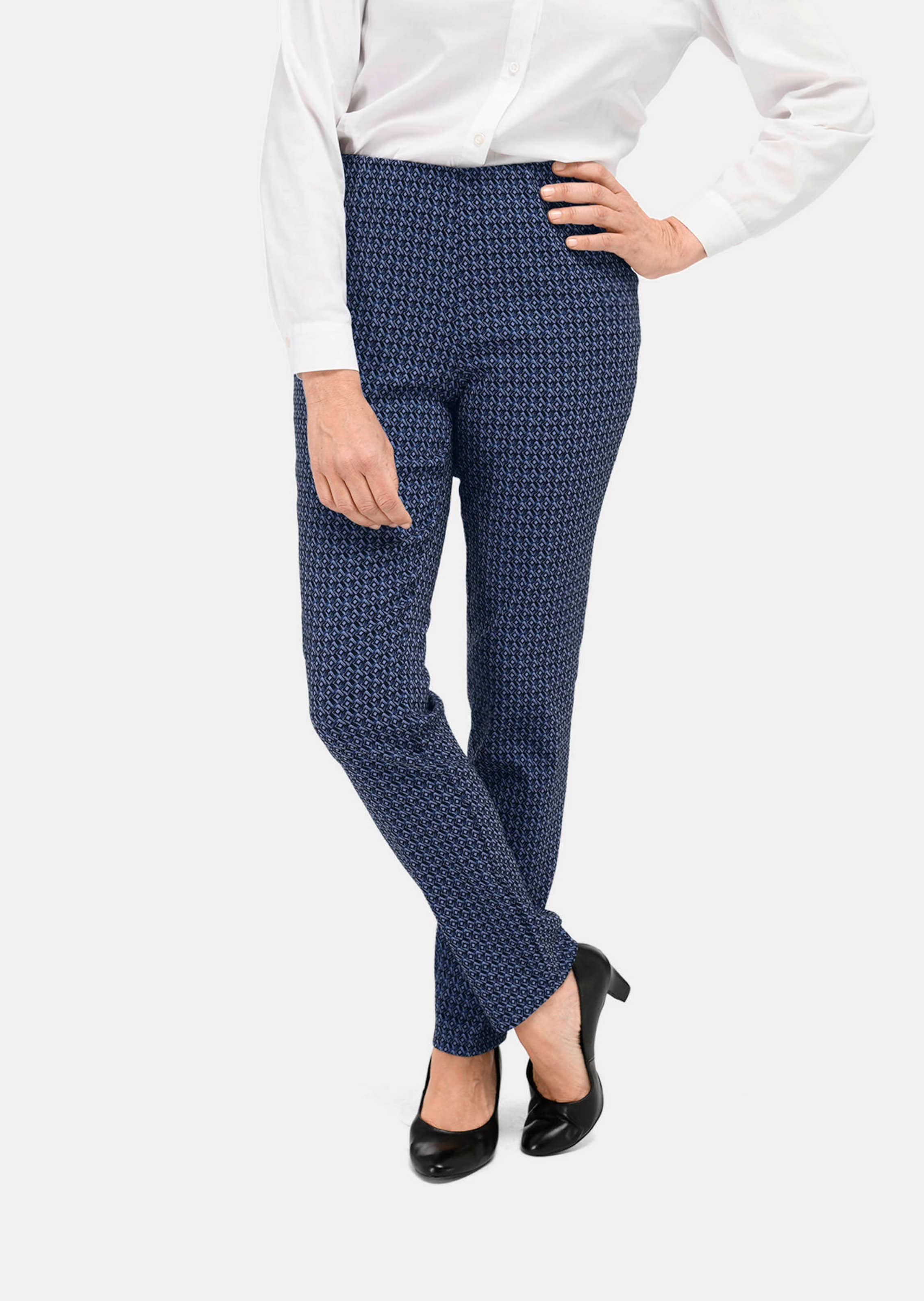 Pantalon en jacquard