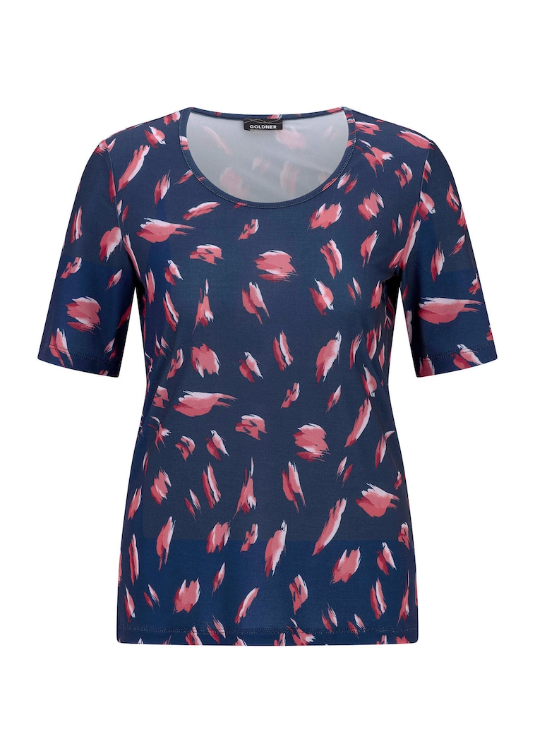 Sommershirt mit Tupfenmuster