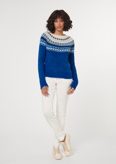 Jacquard-Pullover mit Norweger-Muster thumbnail 2