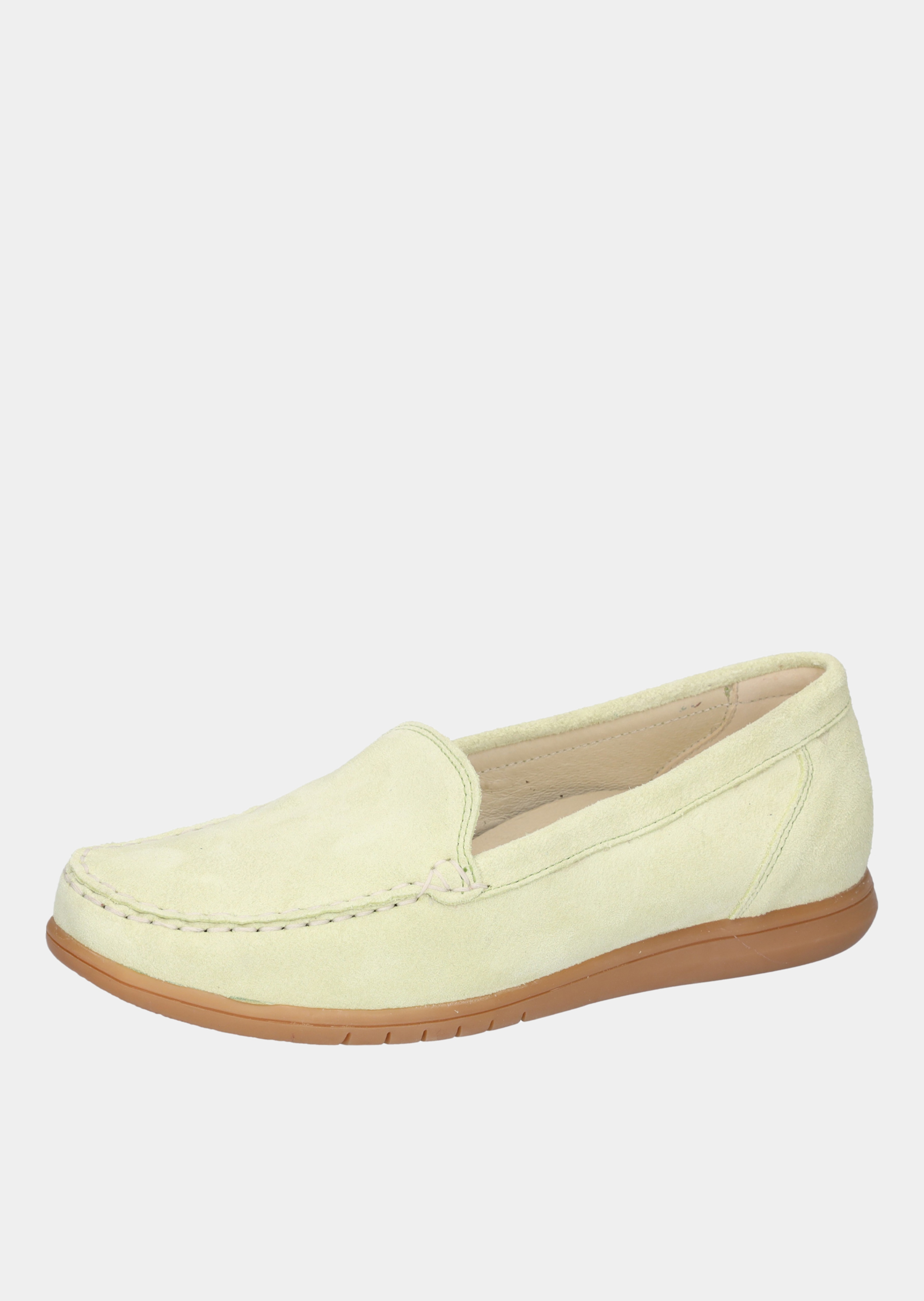 Mocassins en cuir, avec voûte plantaire amovible