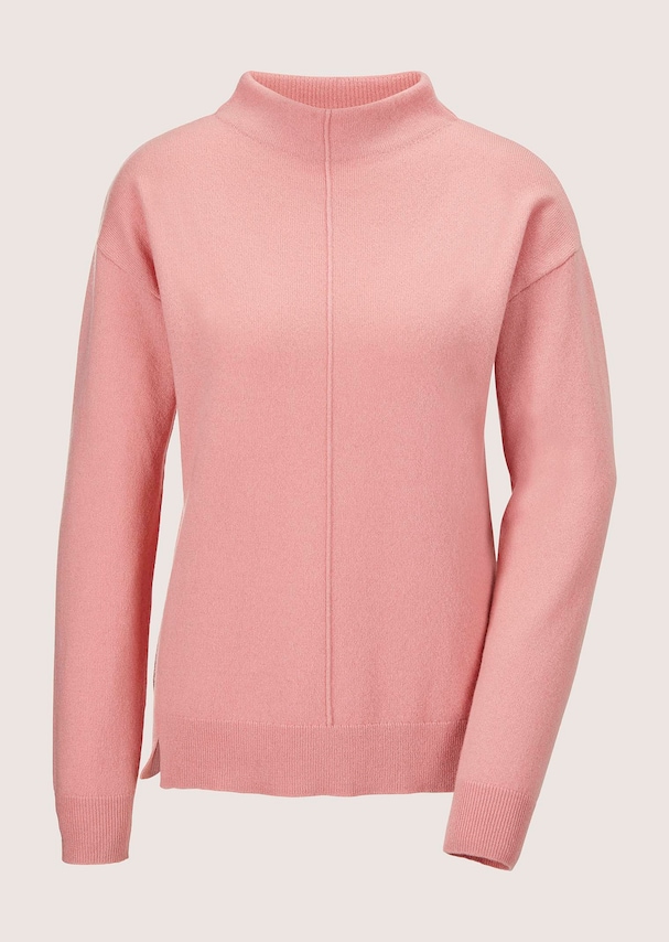 Stehkragen-Pullover aus nachhaltigem Kaschmir 5