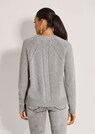 V-Pullover mit Kaschmir und Seide thumbnail 3