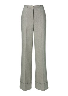 Bügelfalten-Hose mit modischem Beinaufschlag thumbnail 1