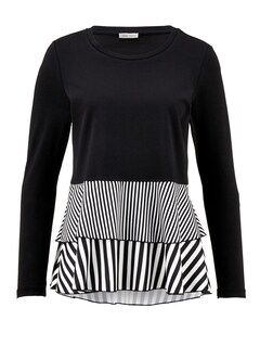 Shirt mit Streifen-Volants thumbnail 2