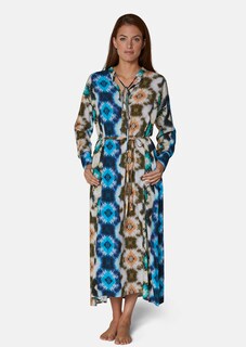 Shirt dress with batik print thumbnail 2