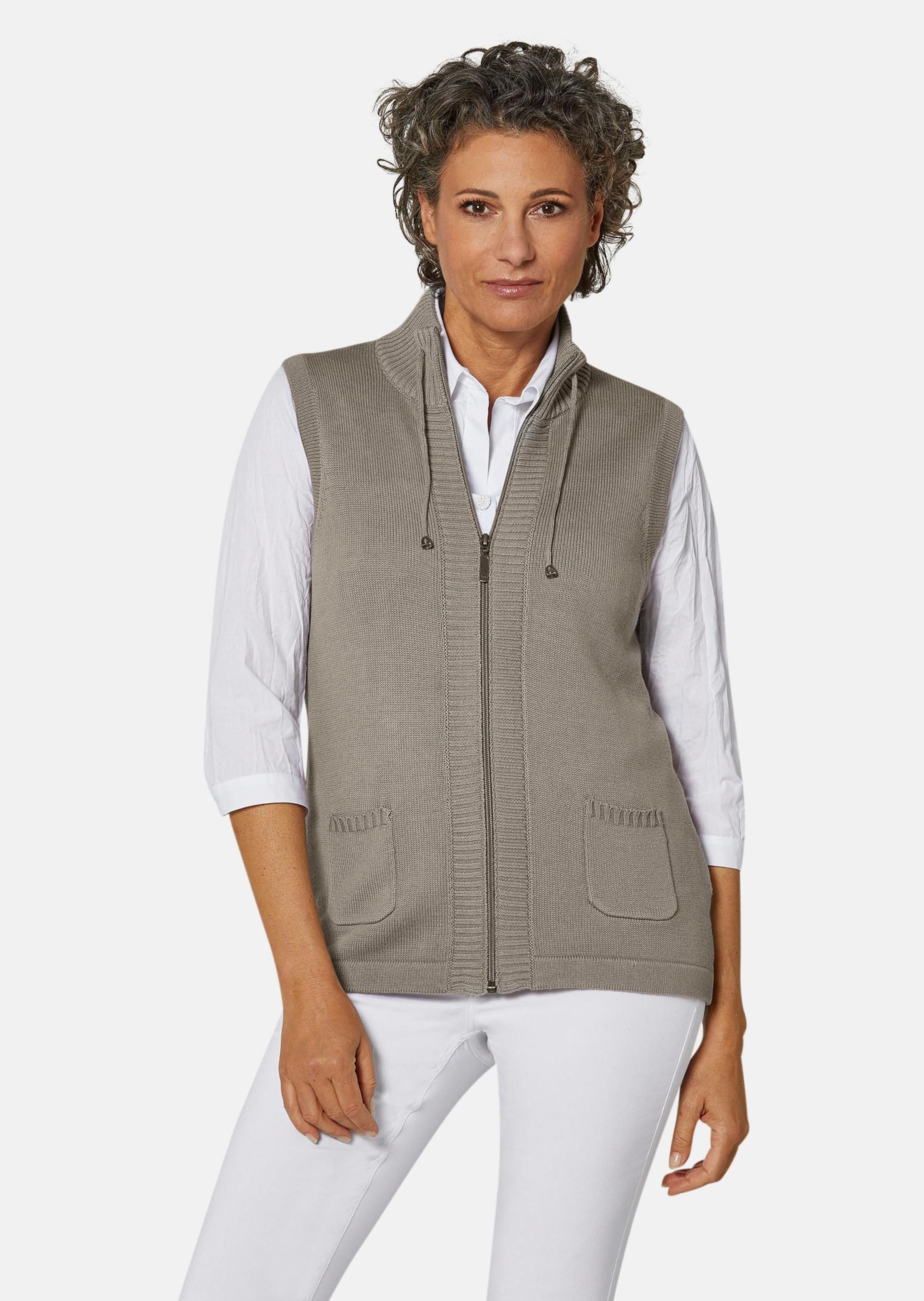 Sportief tricot vestje