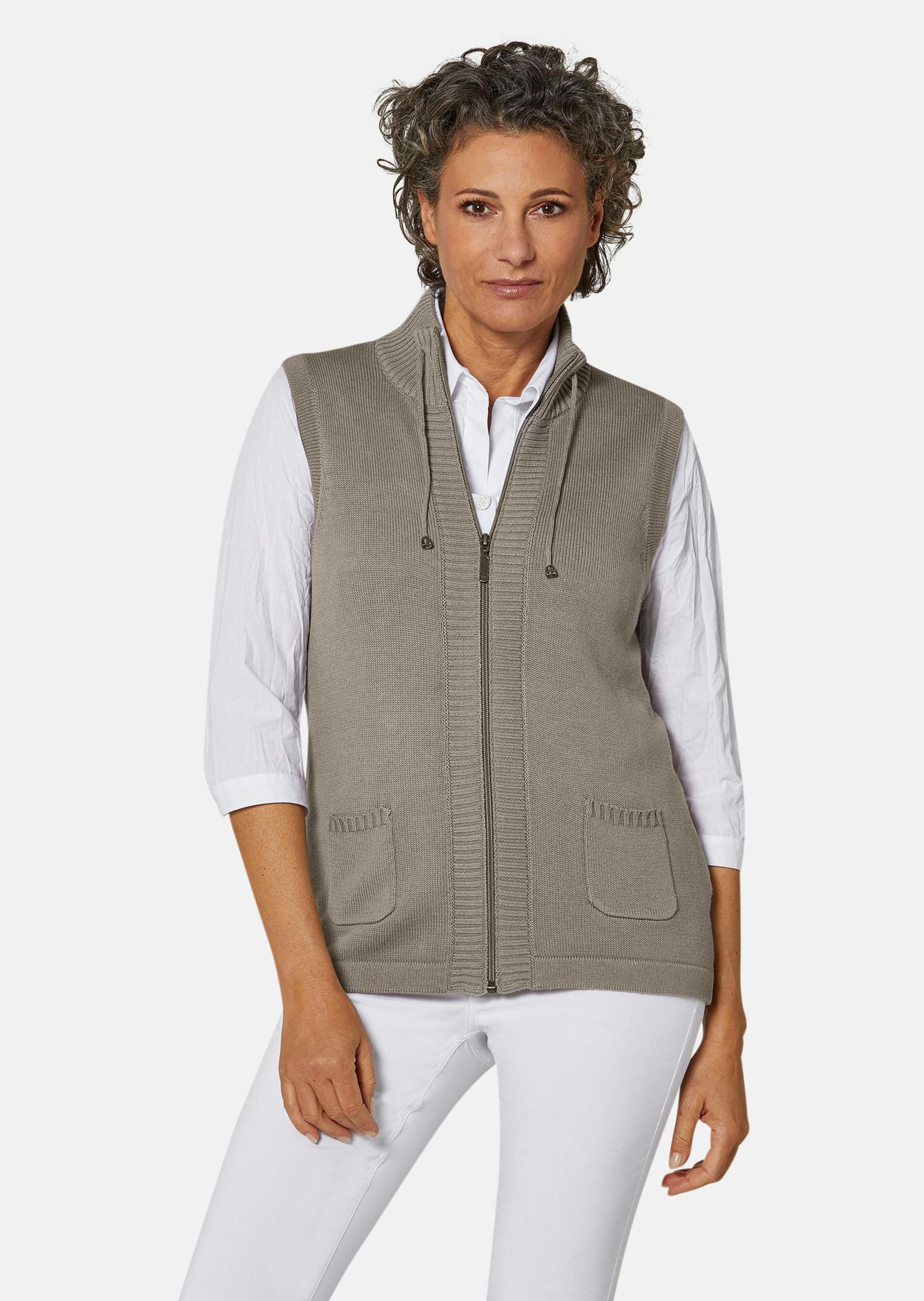 Sportief tricot vestje