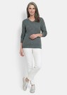 Tricot pullover met naadloze V-hals thumbnail 2