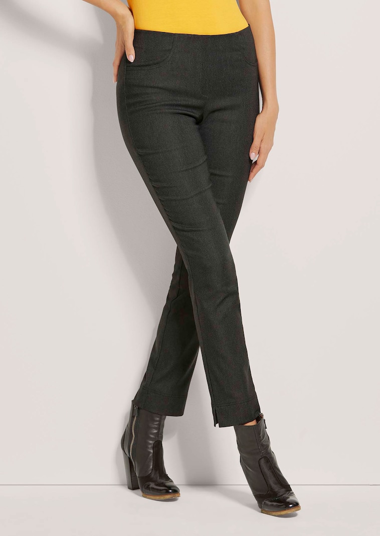 Schlanke Stretch-Hose zum Schlüpfen