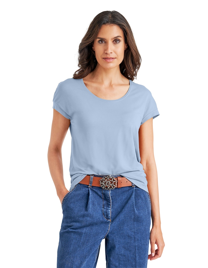 Shirt mit Rundhals-Ausschnitt