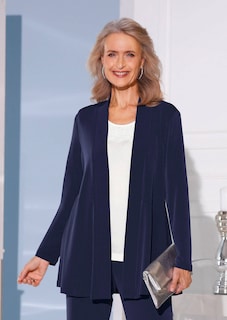 Veste longue en jersey thumbnail 7