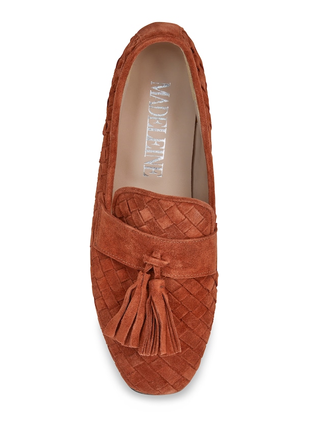 Moccasin in braided suede 2