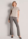 Satin blouse with stand-up collar thumbnail 2