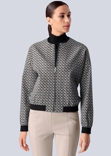 Jacke mit grafischen Allover-Print thumbnail 7