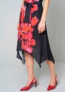 Kleid mit platziertem Blumenprint thumbnail 6