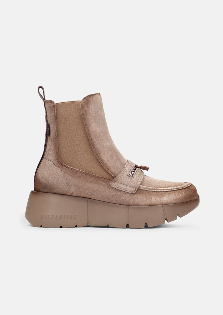 Trendige Stiefeletten im Loafer-Stil