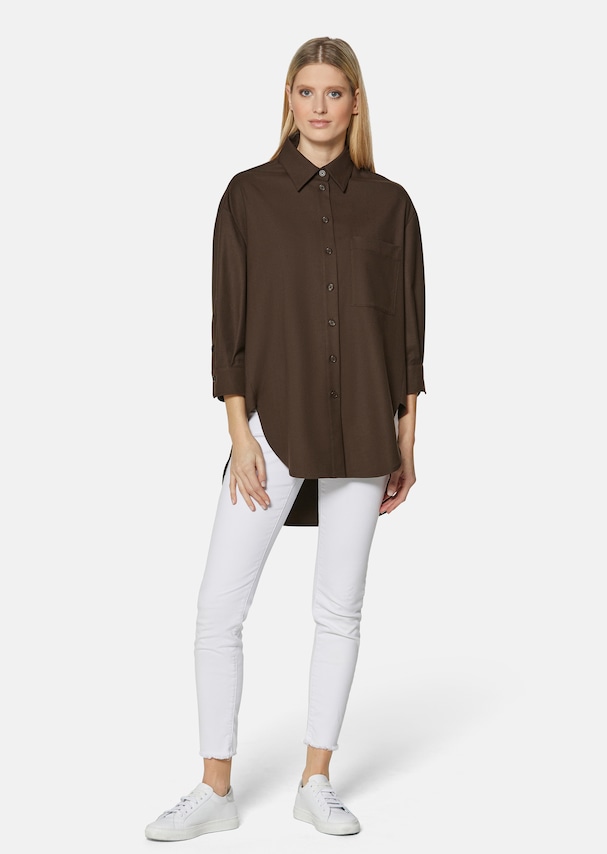 Long shirt with 3/4 sleeves 1