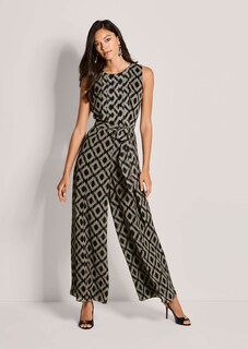 Ärmelloser Jumpsuit mit weitem Bein thumbnail 1