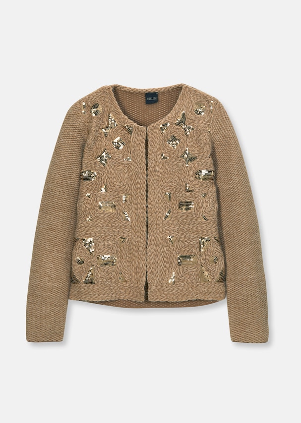Cardigan with sparkling sequins 5
