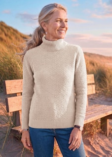 Warmer Strickpullover mit Rollkragen thumbnail 7