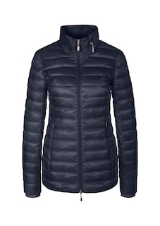 Warm wattierte Steppjacke mit Kapuze thumbnail 6