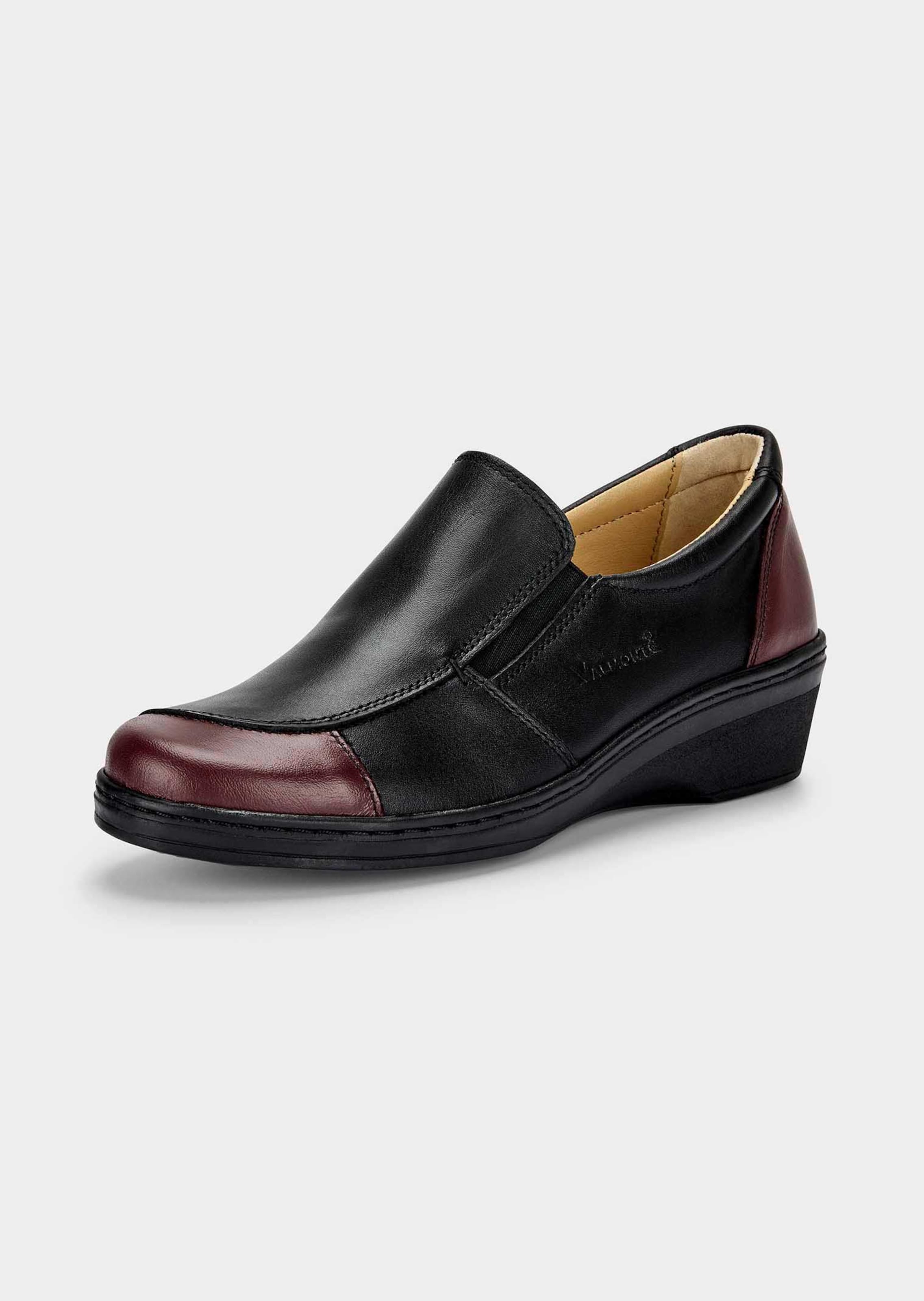 Loafers met elastische inzet