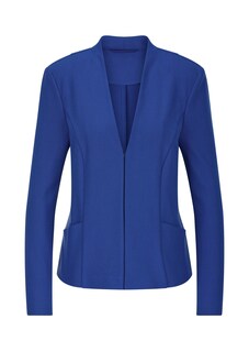 Blazer ohne Revers aus Viskose-Stretch thumbnail 6