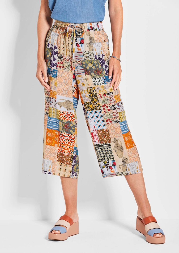 Culotte VERA im Patch-Druck