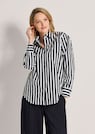 Baumwollbluse mit Streifen thumbnail 1