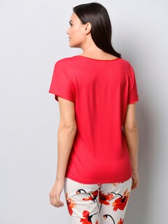 Shirt mit Spitzen am Ausschnitt thumbnail 3