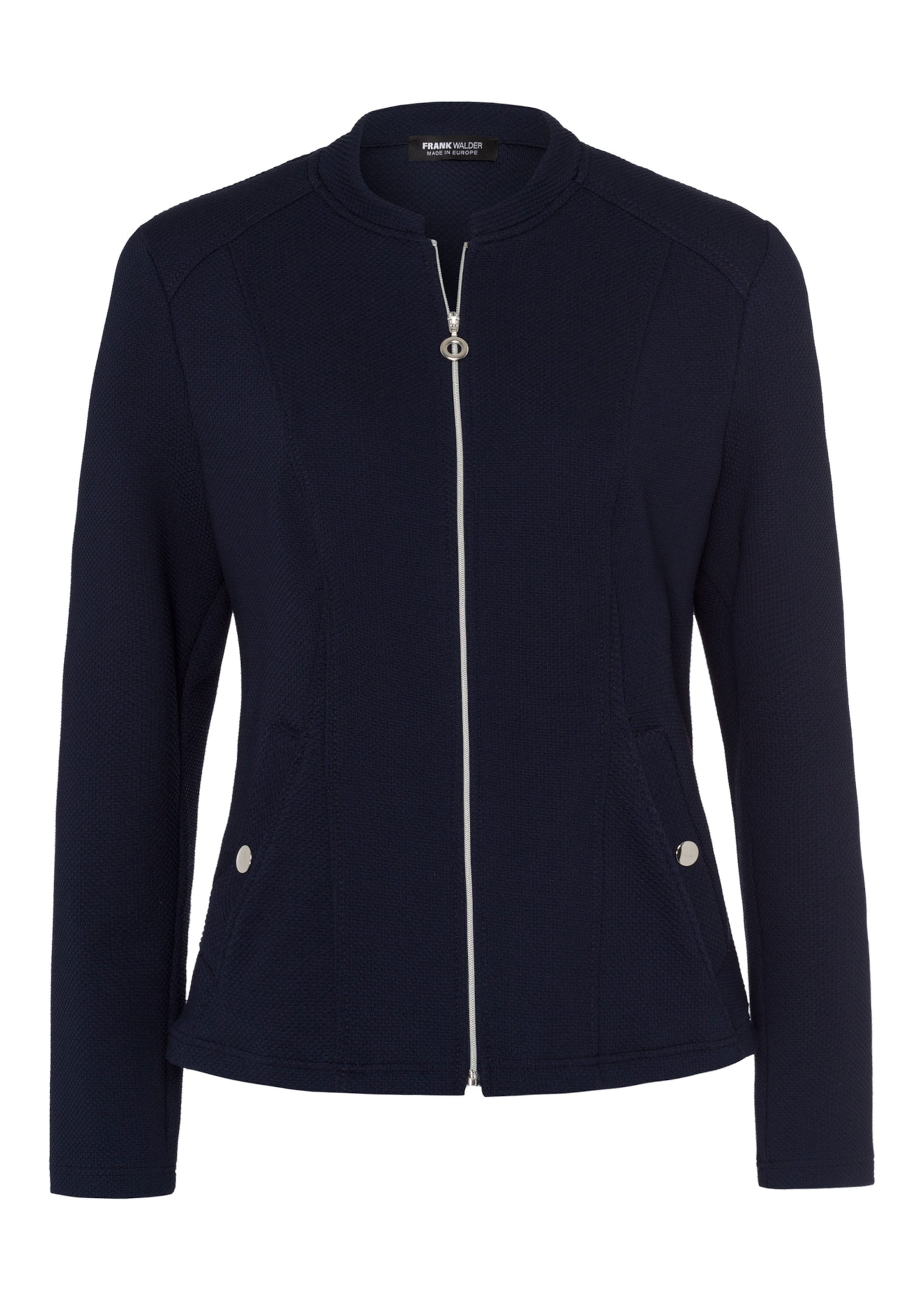 Jerseyblazer mit Reißverschluss