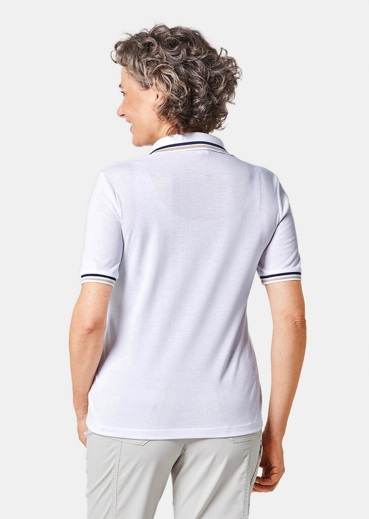 Poloshirt mit Frontmotiv