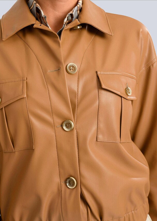 Jacke mit Knopfleiste