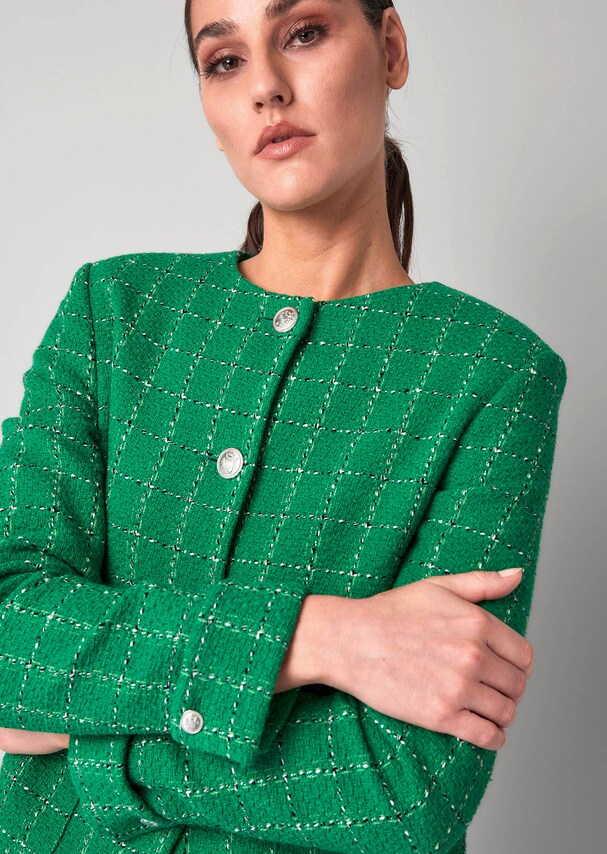Blazer mit Knopfverschluss 4