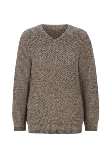 Tricot pullover met naadloze V-hals thumbnail 6