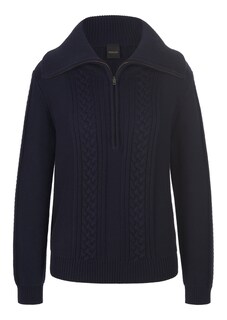 Troyer with cable knit pattern thumbnail 1