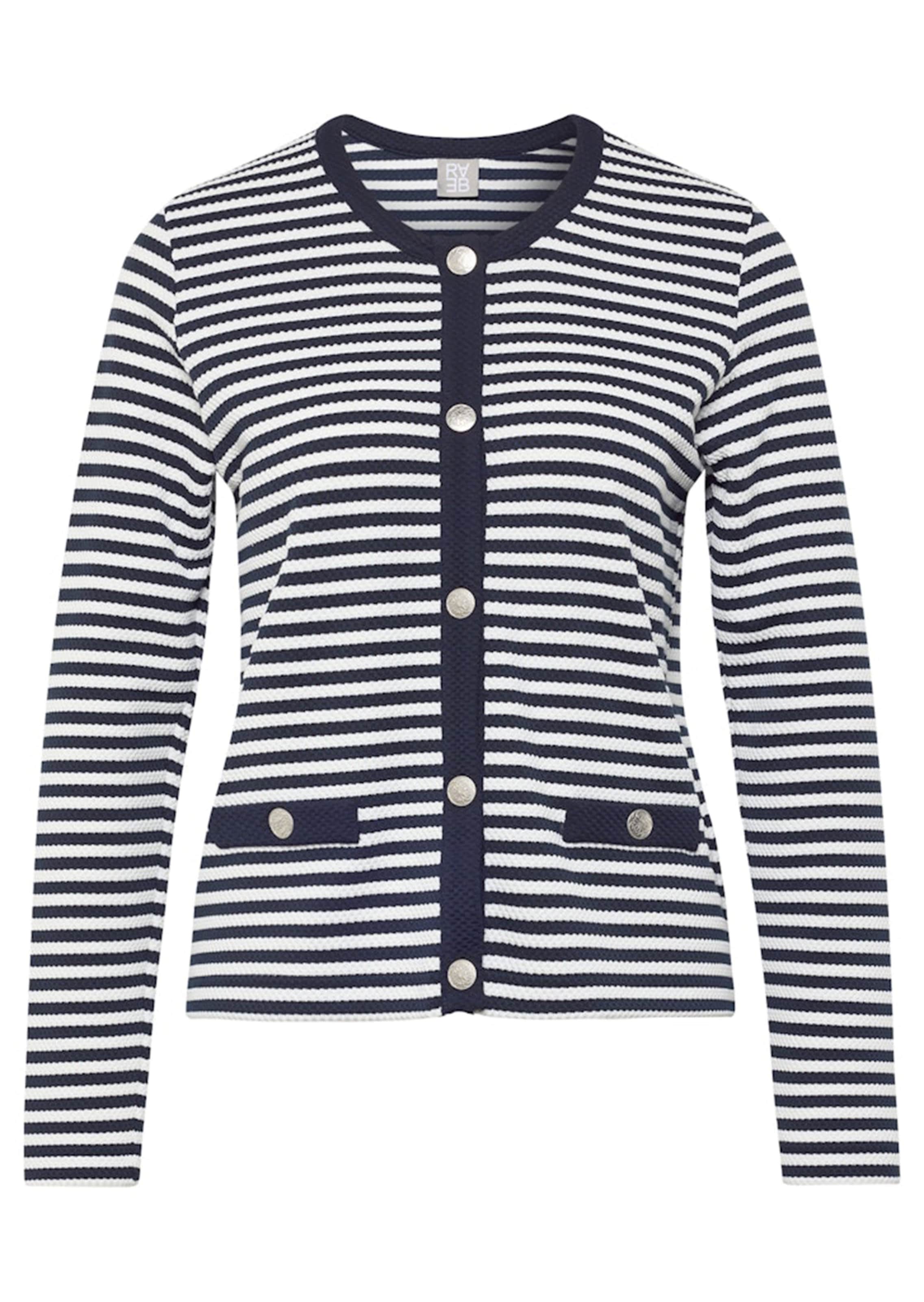 Shirtjacke aus Jersey mit Druckknöpfen