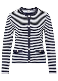 Shirtjacke aus Jersey mit Druckknöpfen thumbnail 6