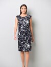 Jerseykleid in floralem Dessin thumbnail 6